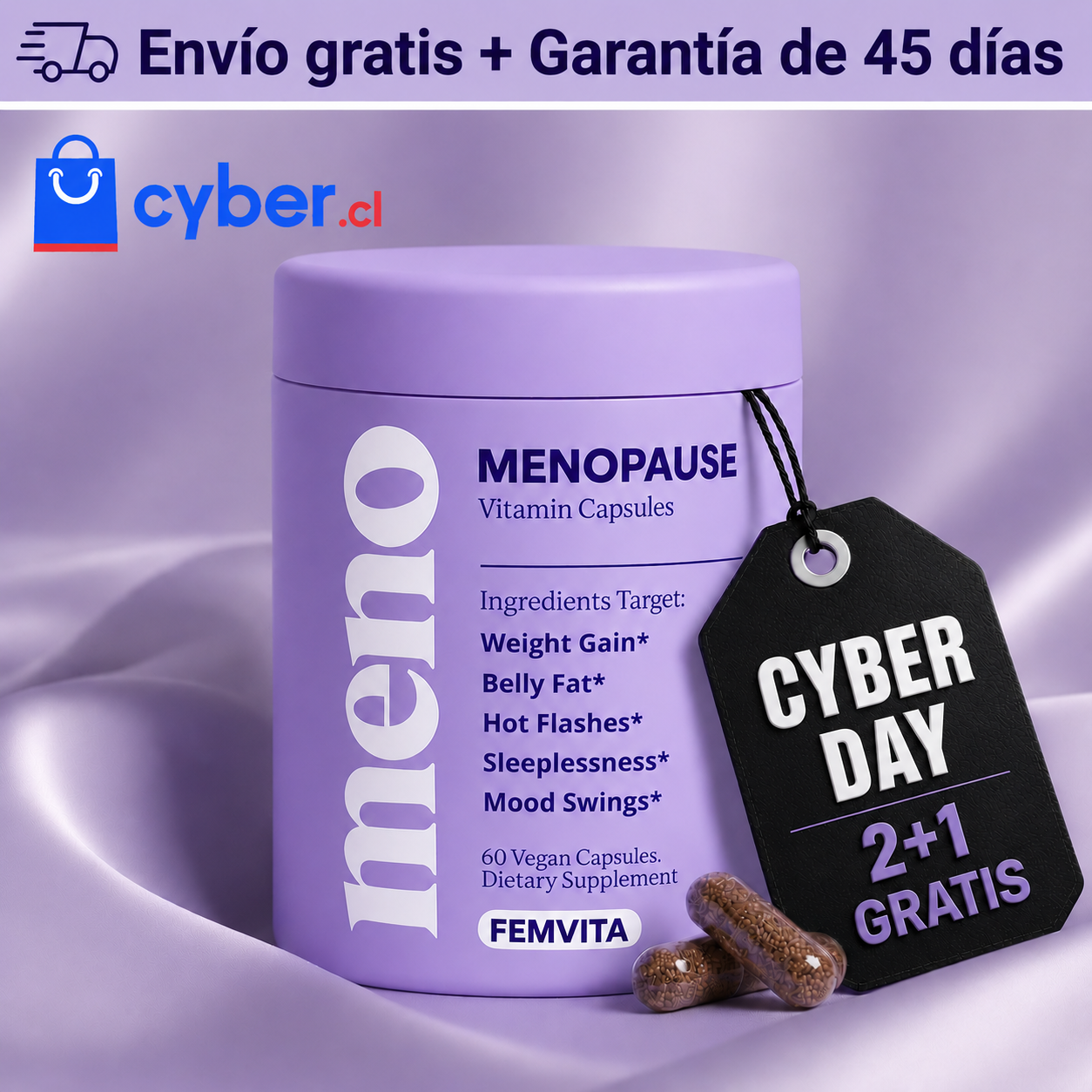 Capsulas adelgazantes menopausia