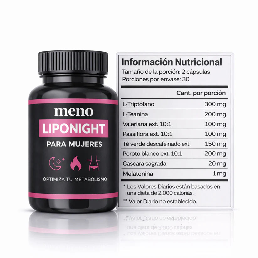 MENO® l Quemador de Grasa Nocturno